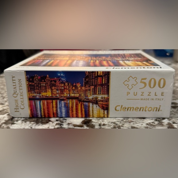 NEW Clementoni High Quality Collection Amsterdam Puzzle 500 Pieces - Picture 5 of 8